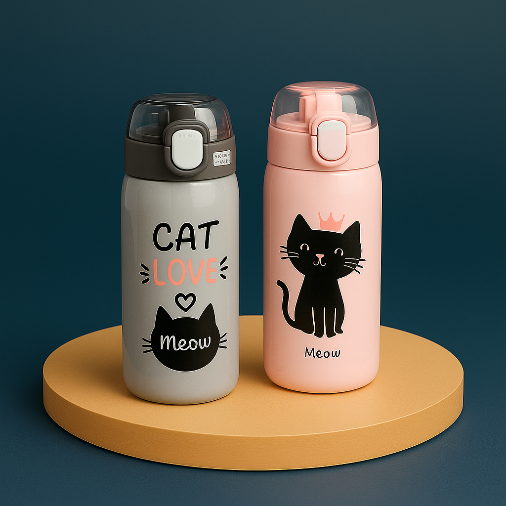 Gourde Isotherme Chat