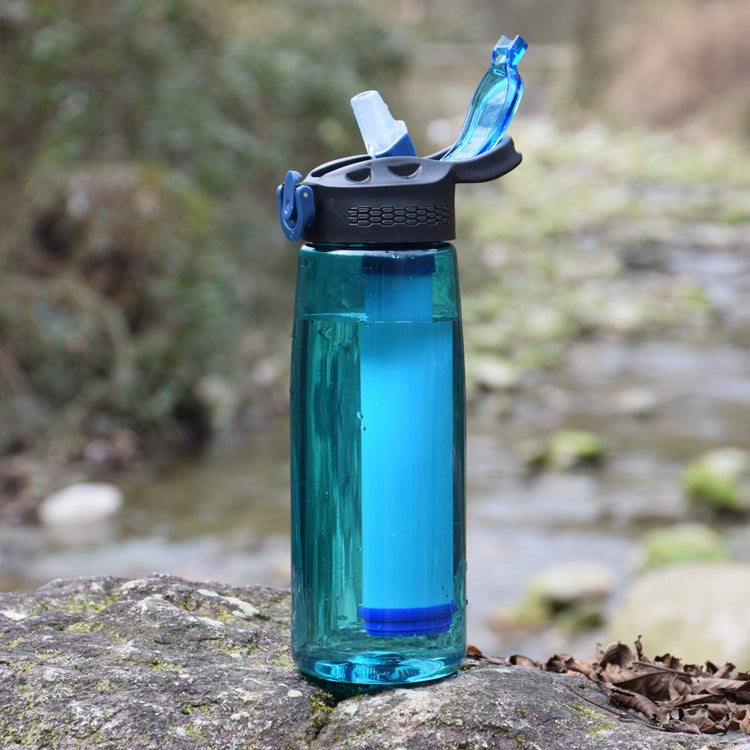 Gourde filtre à eau