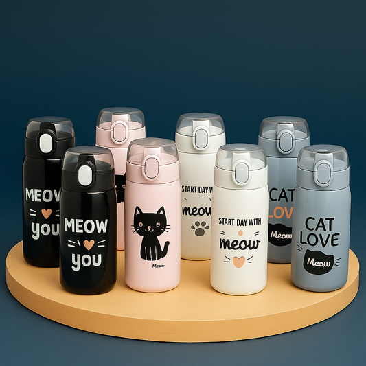 Gourde Isotherme Chat